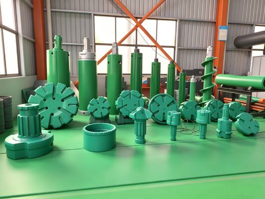 качество  DTH Button Bits with Tungsten Carbide, Optimized Flushing, and Proprietary Cemented Carbide Buttons for Down The Hole Drilling фабрика